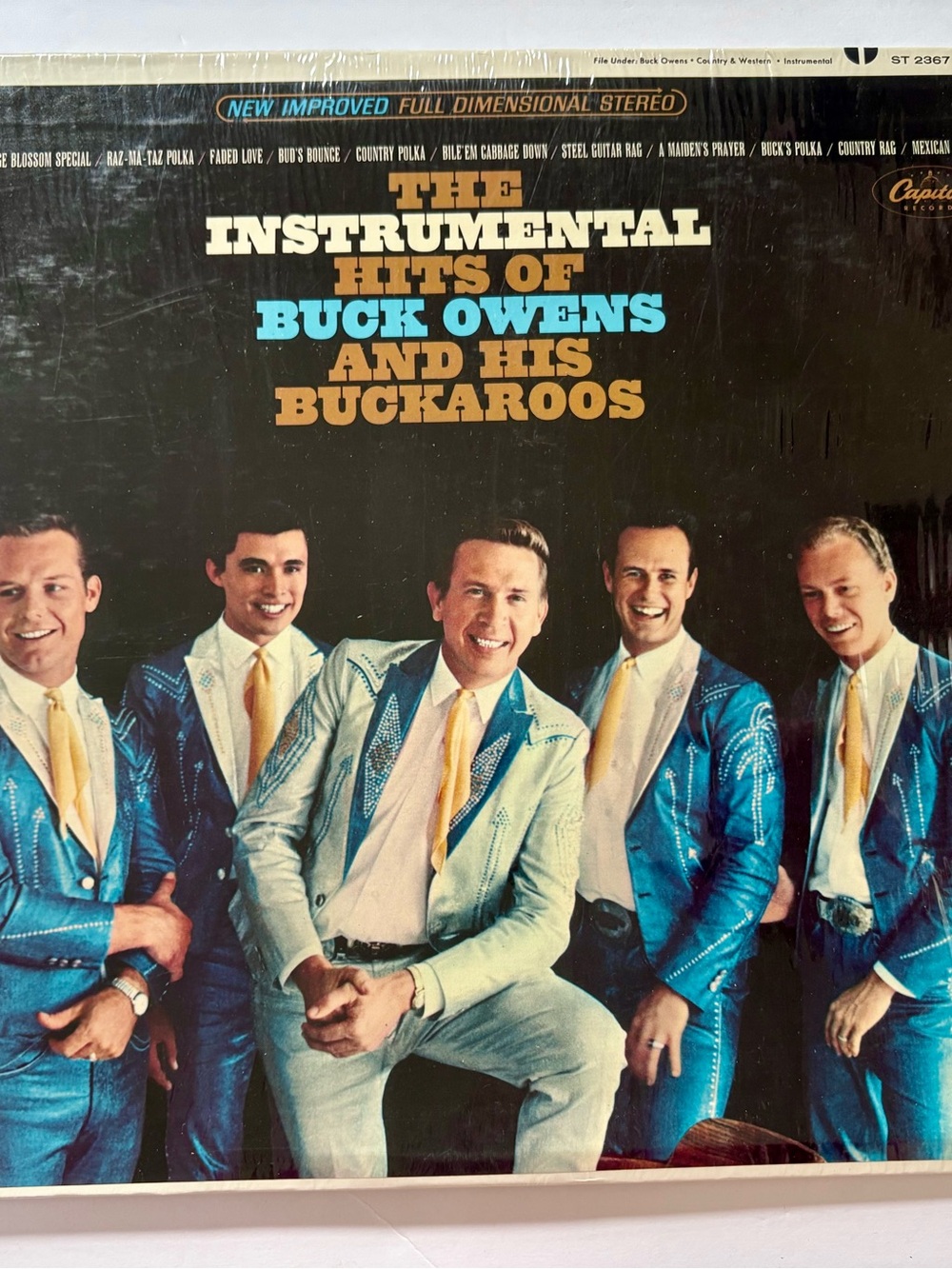 Buck Owens The Instrumental Hits Of Buck Owens And His Buckaroos 1965 LP ST 2367